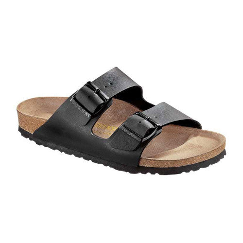 BIRKENSTOCK ARIZONA BLACK BIRKO FLOR NARROW