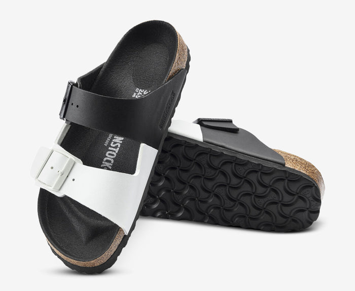 BIRKENSTOCK ARIZONA BLACK/BLACK/BLACK BIRKO FLOR REGULAR