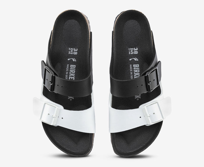 BIRKENSTOCK ARIZONA BLACK/BLACK/BLACK BIRKO FLOR REGULAR