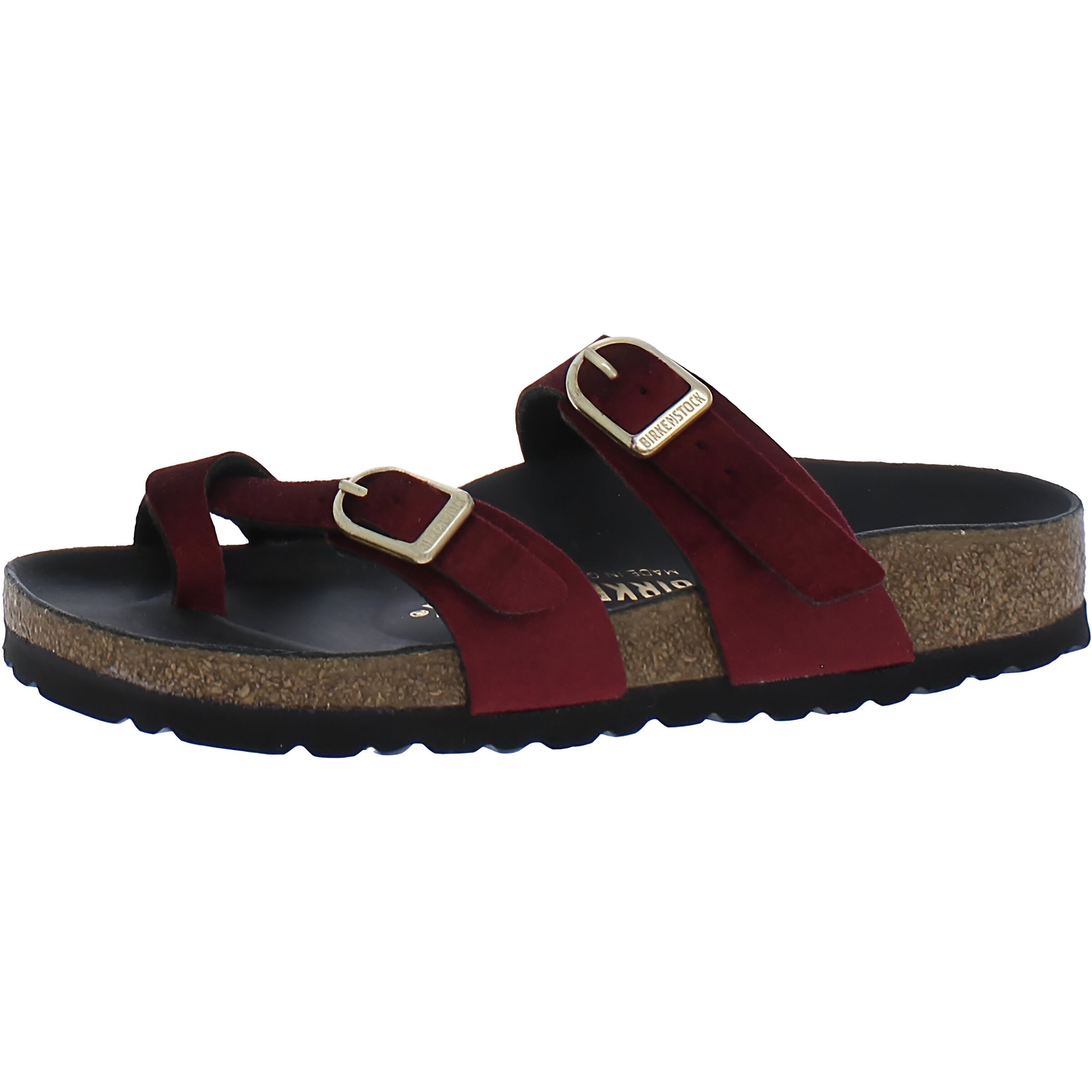 BIRKENSTOCK Mayari Rivet Logo Strappy Sandals - Fashionable Comfort with a Touch of Elegance Velvet