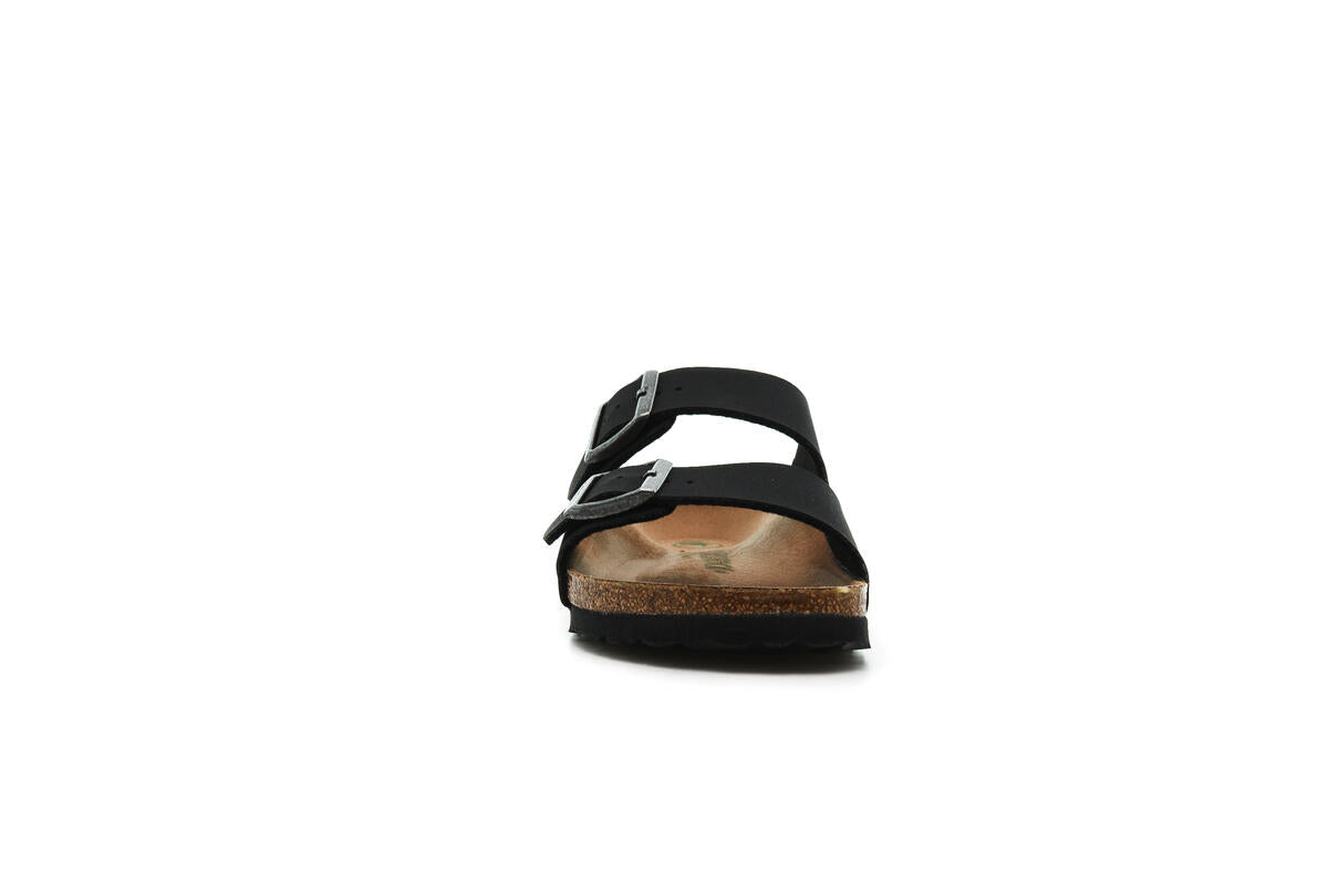 BIRKENSTOCK ARIZONA VEGAN BLACK BIRKIBUC NARROW