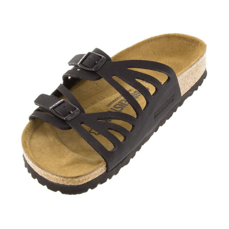 BIRKENSTOCK GRANADA BLACK BIRKIBUC