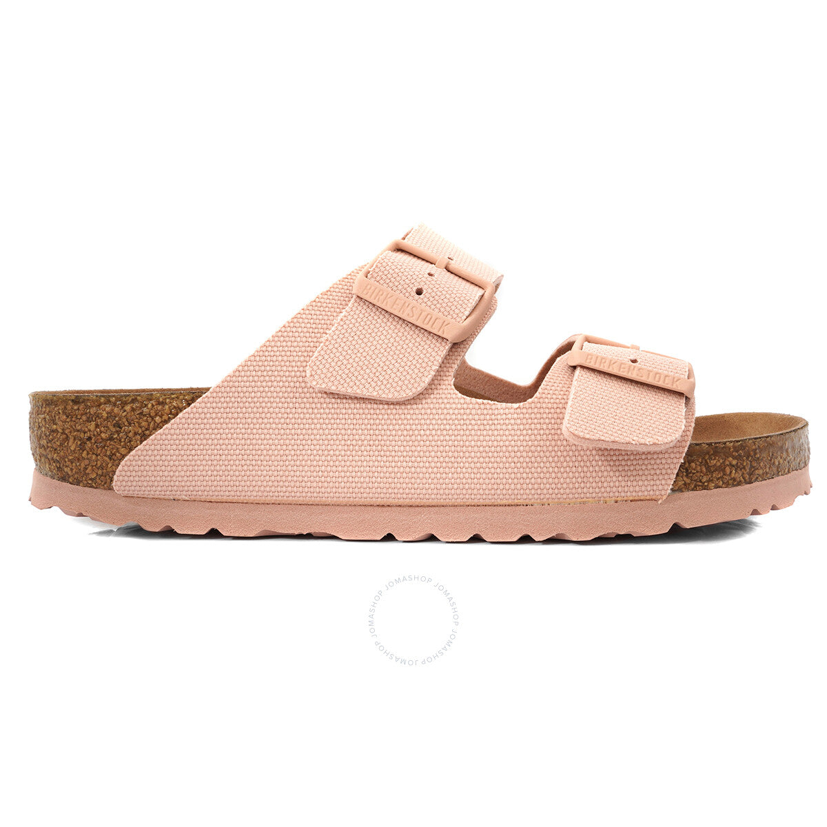 BIRKENSTOCK ARIZONA VEGAN SOFT PINK TEXTILE REGULAR