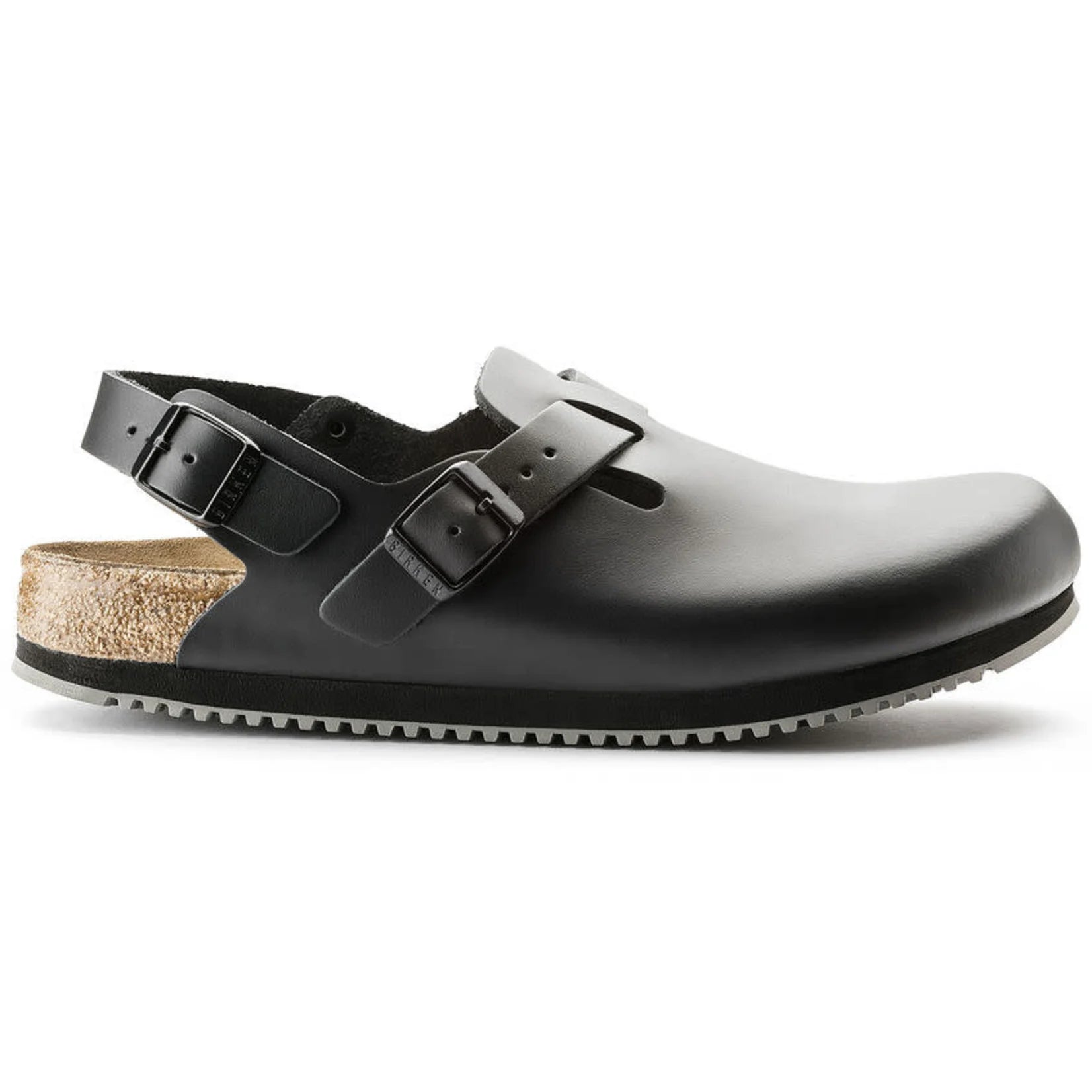 BIRKENSTOCK TOKYO BLACK LEATHER