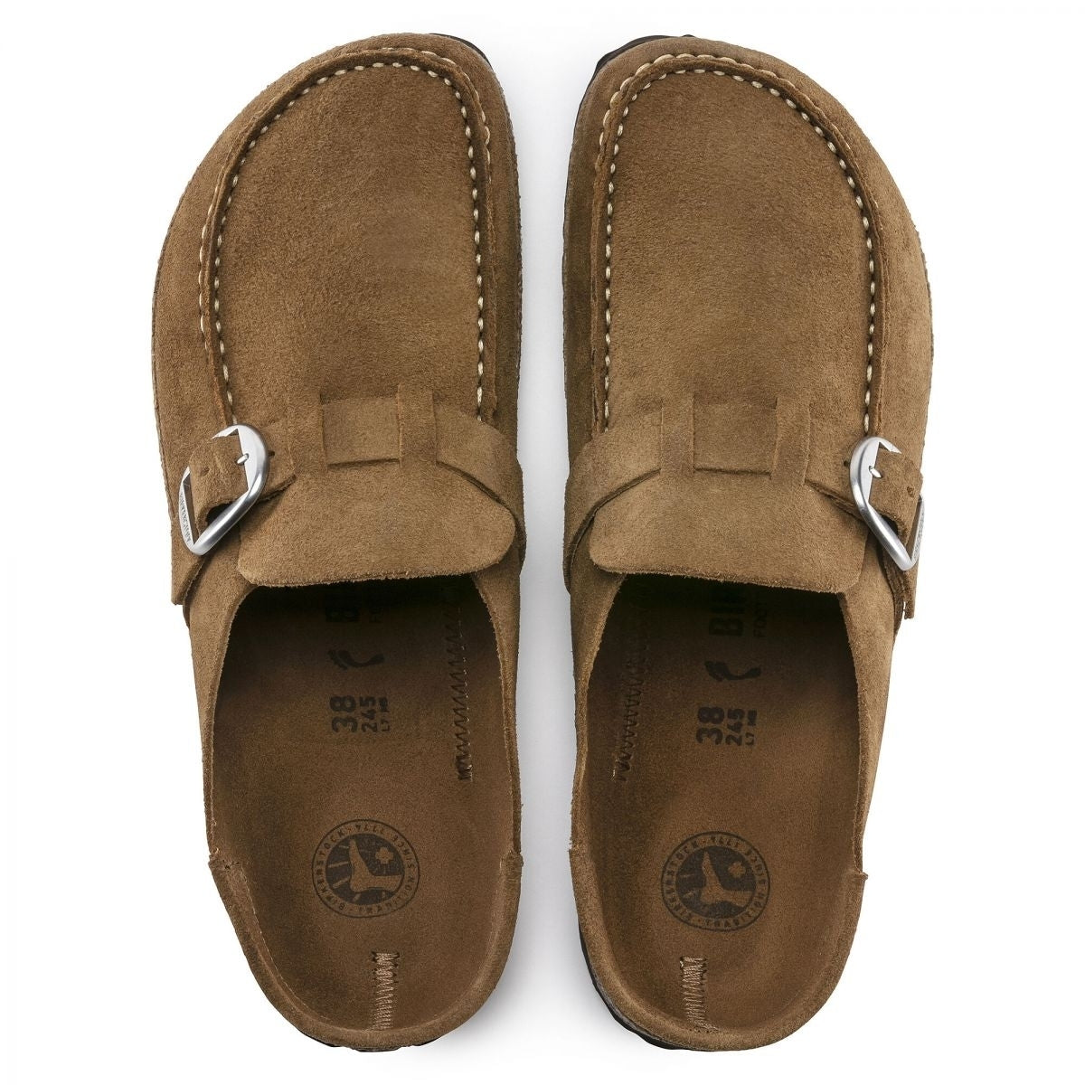 BIRKENSTOCK BUCKLEY TEA SUEDE REGULAR