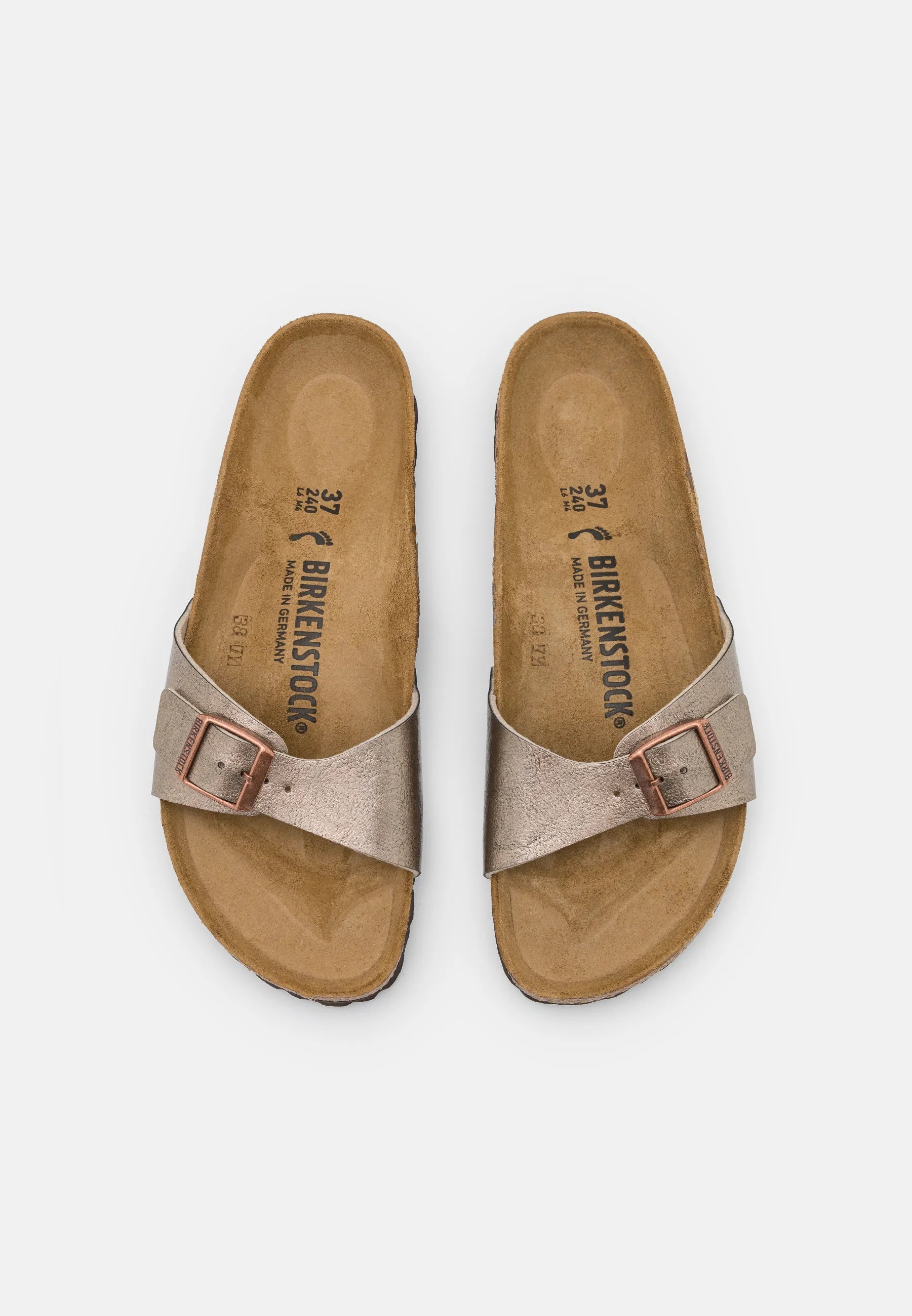 BIRKENSTOCK MADRID COPPER BIRKO FLOR NARROW