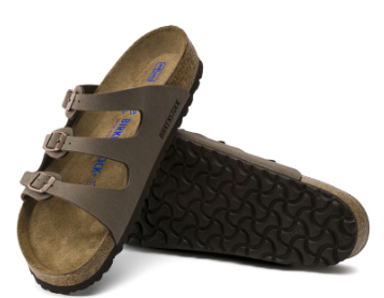 BIRKENSTOCK FLORIDA SOFT FOOTBED MOCHA BIRKIBUC