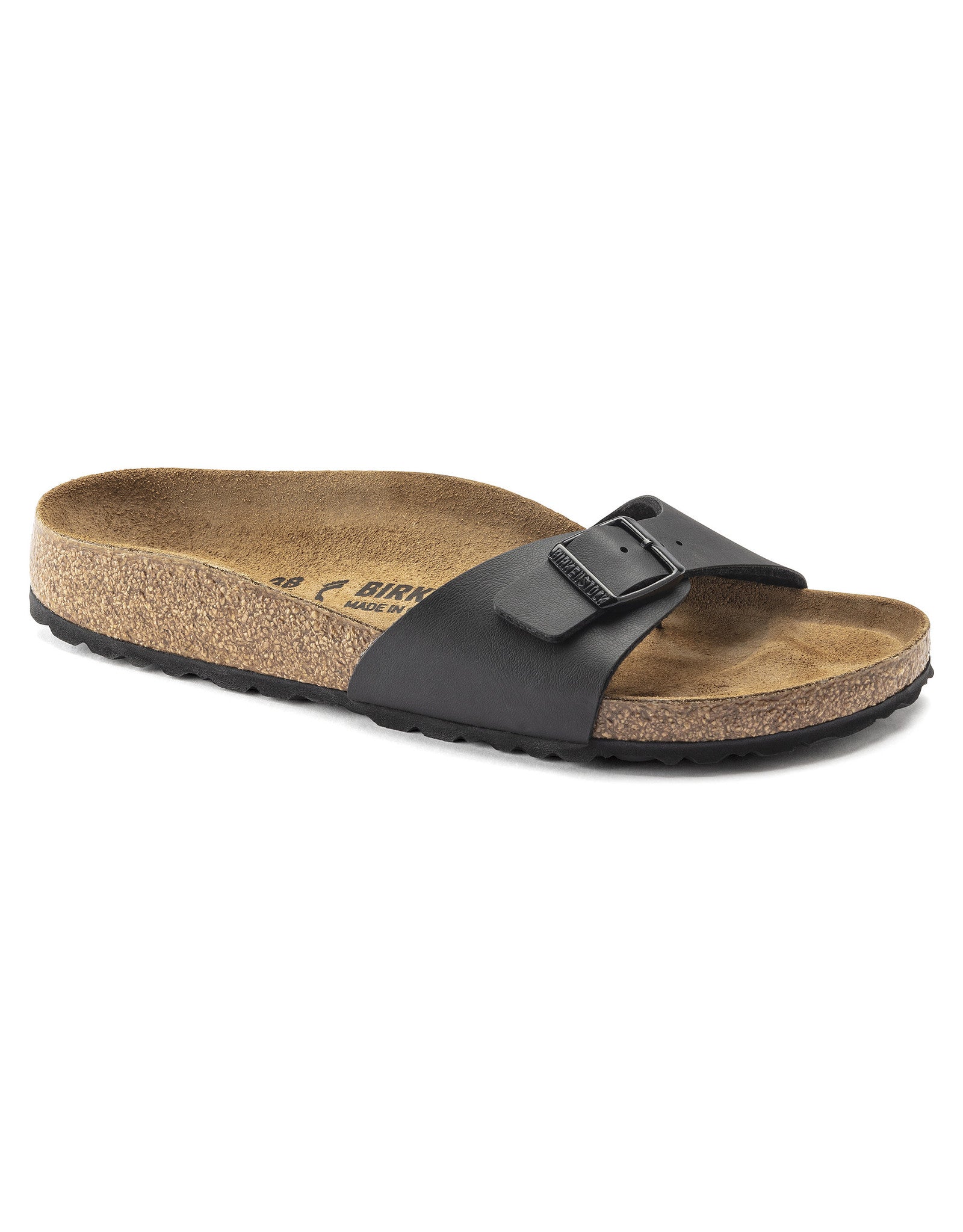 BIRKENSTOCK MADRID BLACK BIRKO FLOR