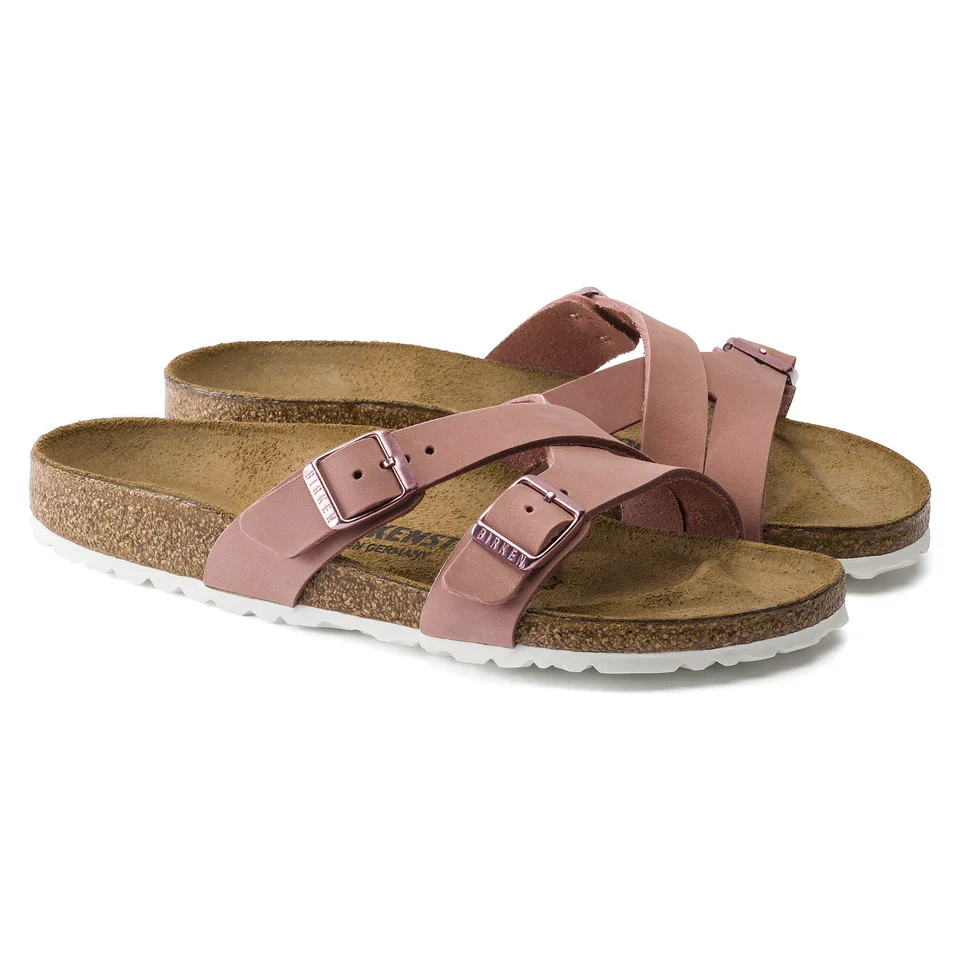 Birkenstock Yao Balance Geometric Strap Sandal - Iconic Comfort - EVA Sole - Anatomically Shaped Footbed - Adjustable Buckles - Multiple Colors and Size