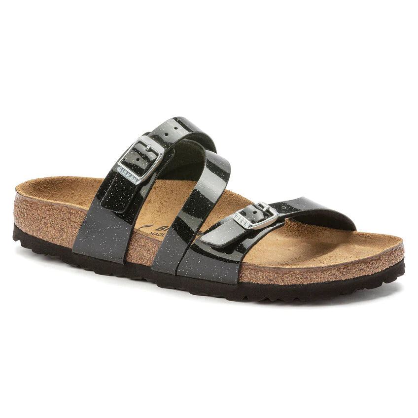 BIRKENSTOCK SALINA MAGIC GALAXY BLACK BIRKO FLOR NARROW