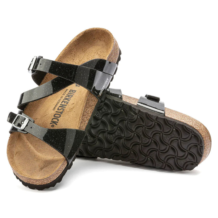 BIRKENSTOCK SALINA MAGIC GALAXY BLACK BIRKO FLOR NARROW