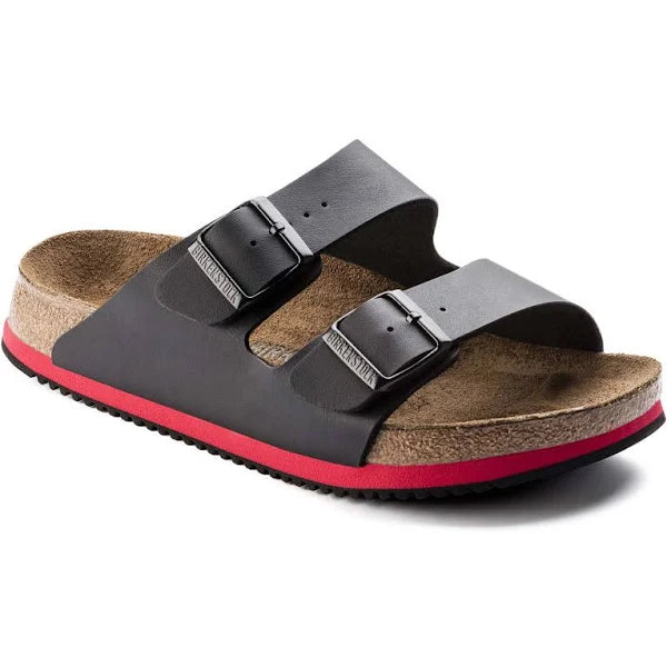 BIRKENSTOCK ARIZONA SUPER GRIP BLACK BIRKO FLOR