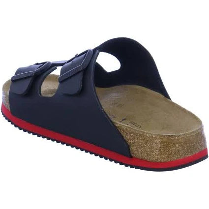 BIRKENSTOCK ARIZONA SUPER GRIP BLACK BIRKO FLOR