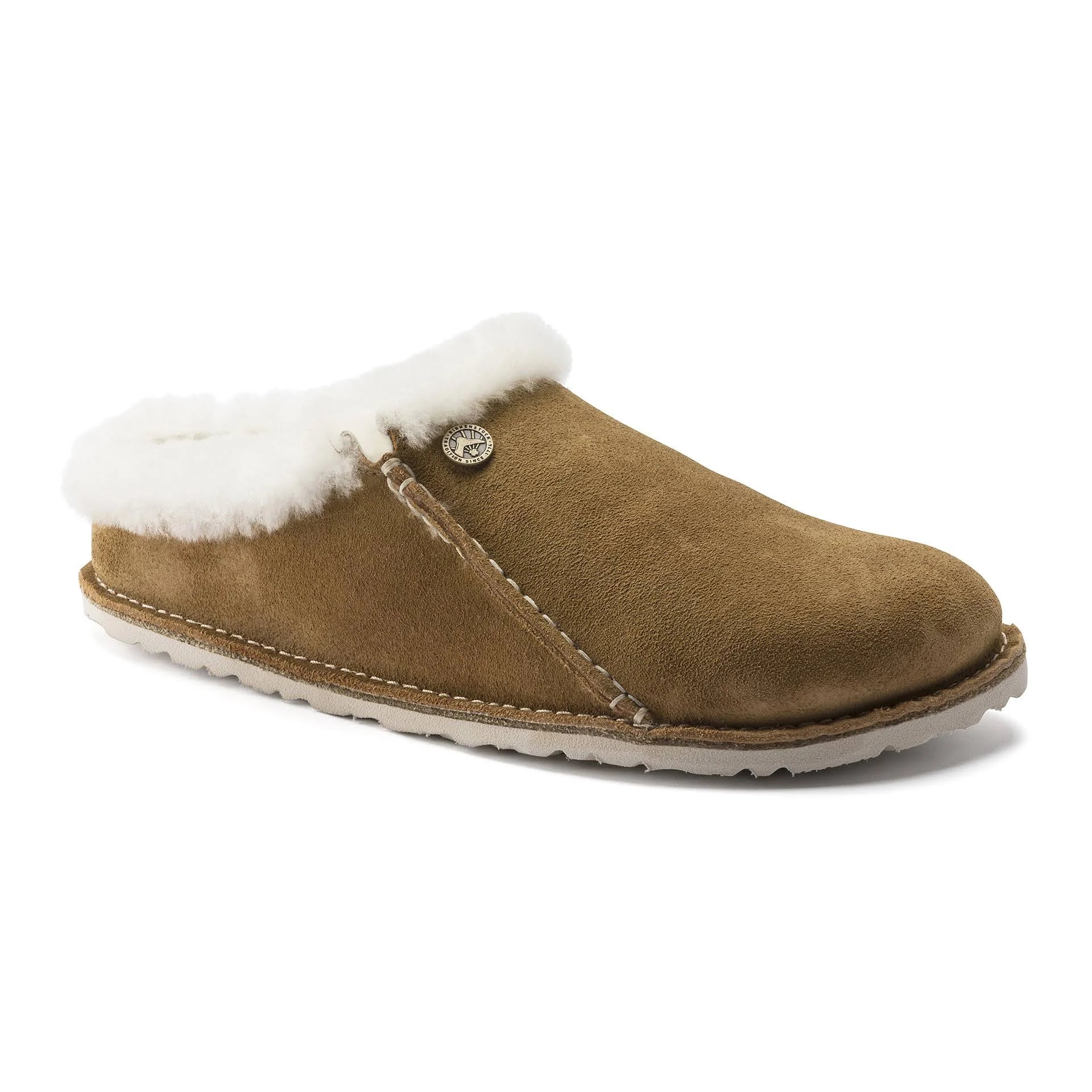 BIRKENSTOCK ZERMATT PREMIUM STONE COIN SHEARLING SUEDE