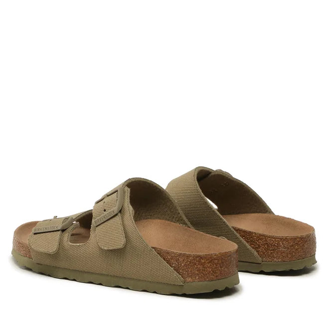 BIRKENSTOCK ARIZONA GRIP FADED KHAKI LEATHER REGULAR