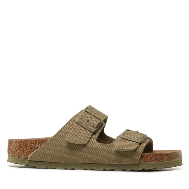 BIRKENSTOCK ARIZONA GRIP FADED KHAKI LEATHER REGULAR