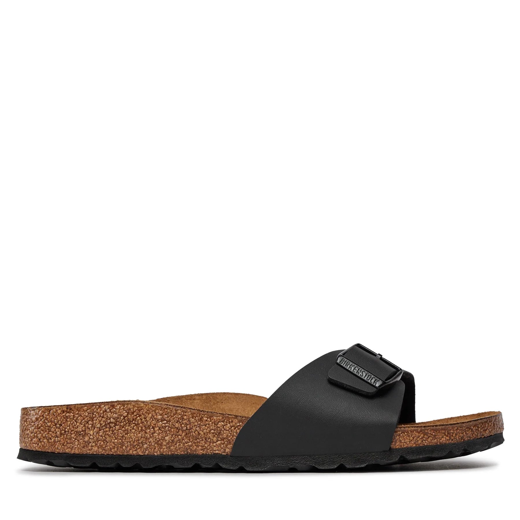 BIRKENSTOCK MADRID VEGAN BLACK BIRKIBUC NARROW