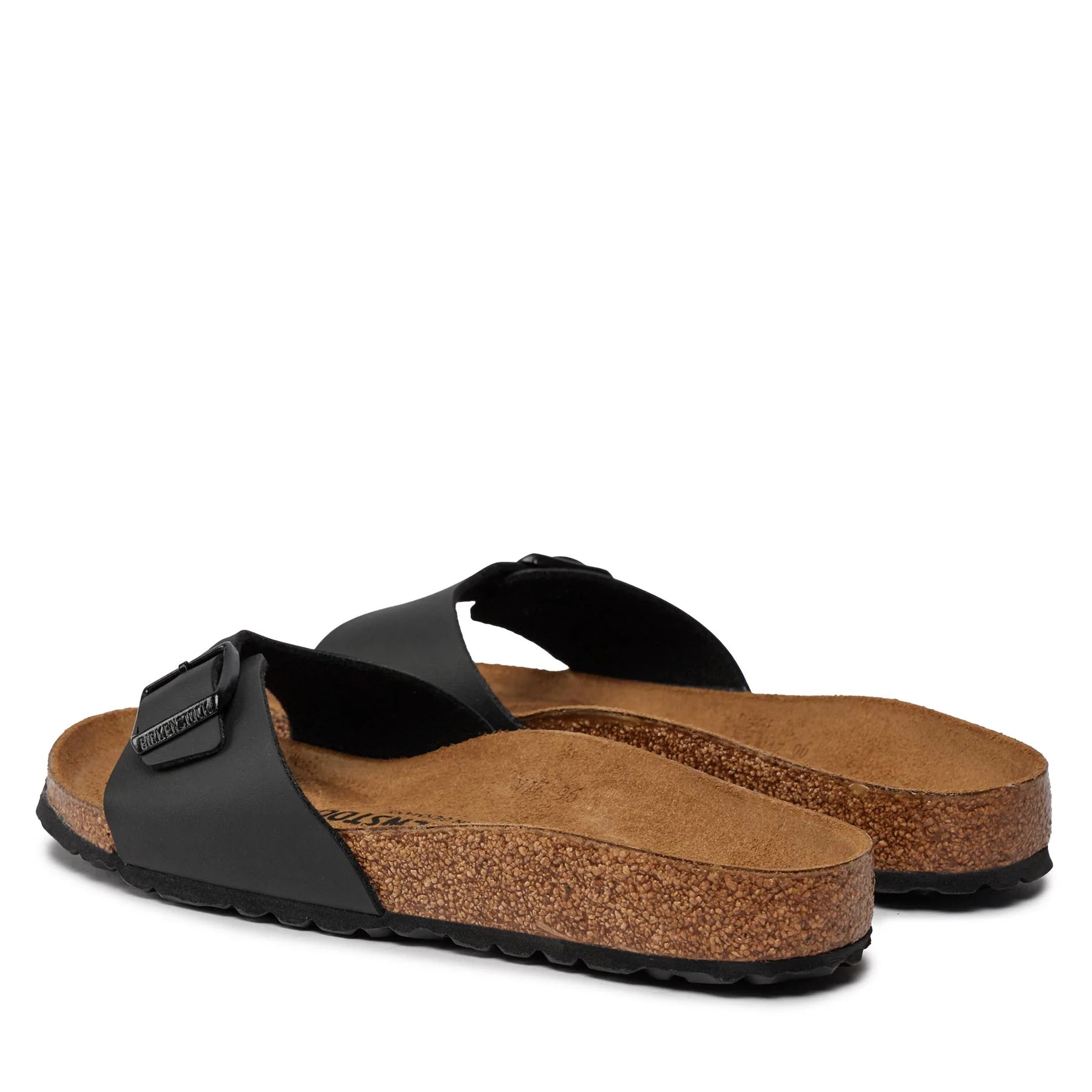 BIRKENSTOCK MADRID VEGAN BLACK BIRKIBUC NARROW